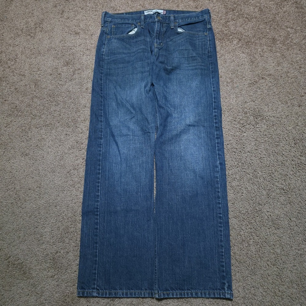 Levis 569 Loose Straight Leg Jeans Mens 32x32 *FITS 34 x 31* Baggy Y2K Pants